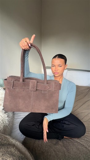 ASOS Suede Belt Bag Review — Cute Autumn Work Bag (68£)