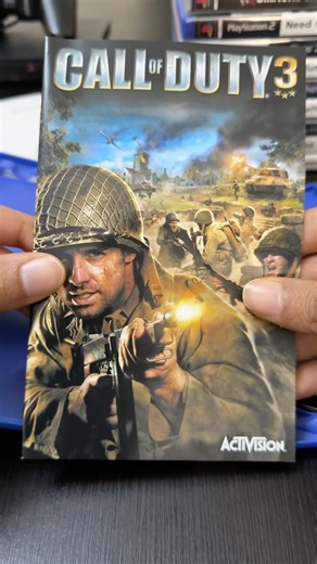 Call of duty 3 in ps2 #playstation #ps2 #playstation2 #ps #cod #callofduty #callofduty3