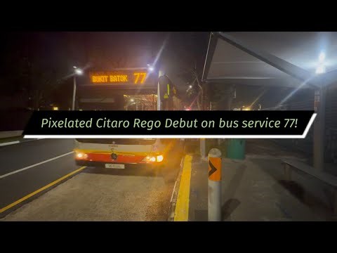 Rego Debut: SG1691L On 77 | Tower Transit Pixelated Mercedes Benz Citaro | Bus Joyrides Episode 44