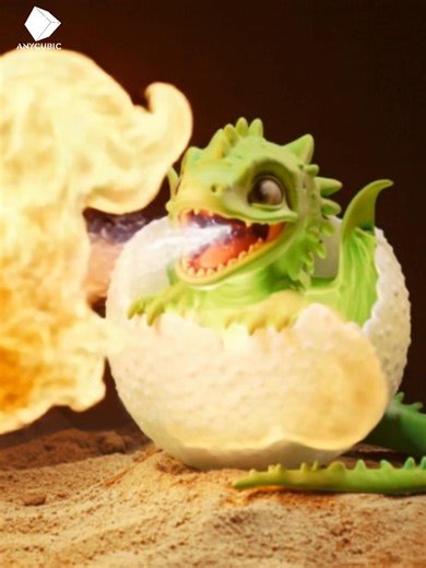 How cute is this little dino buddy, fresh out of its shell! 😍 This tiny prehistoric cutie is ready for an adventure… Would you bring it back to the Jurassic age, or through Platform 9¾ to Harry Potter's Wizarding World? 🦕⚡️ 3D Printer：Anycubic Kobra S1 Max Combo Model From：@Jolonr #Anycubic #3DPrinting #3DPrinter#3DPrintingCommunity #Dinosaur#MakersCommunity #Maker #Filament#KobraS1MaxCombo #S1MaxCombo #3DPrintingForEveryone #MulticolorPrinting #Creators #Tutorial #Hacks #FDMPrinter #Jurassic 