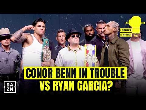 "Ryan Garcia FLATTENS Conor Benn!" 😤 | The Fighter and the Writer