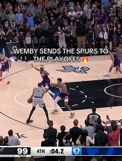 WEMBY WINS IT FOR THE SPURS 🔥