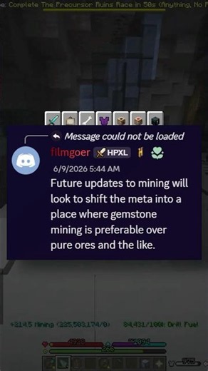The Mining Meta is Changing in the Future! #hypixelskyblock #minecraft