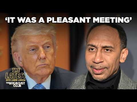 Stephen A. Smith Speaks On Meeting With Trump, Bill Maher And Kid Rock ‘It Was A Pleasant Meeting’