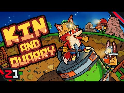 Using Forrest Creatures To DIG TO THE CORE! NEW Incremental MINING Game: Kin and Quarry
