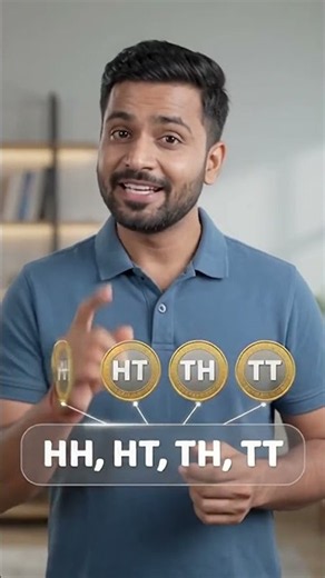 🪙 Understanding Probability with Two Coin Flips