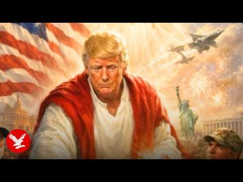 Trump claims Jesus meme was him 'as a doctor' healing the sick