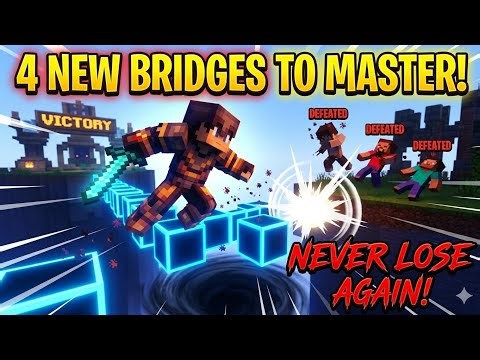 How to Master Bridging & Combos Like a PRO! 🔥 | Minecraft Bedwars Guide