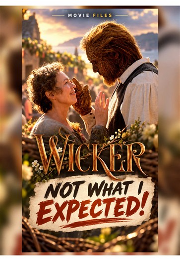 Wicker (2026) Movie Review I expected a bizarre, raunchy comedy… NOT one of the most surprisingly heartfelt movies I’ve seen this year! 😳❤️ WICKER (2026), starring Olivia Colman and Alexander Skarsgård, is funny, strange, beautifully crafted, and far more meaningful than its wild premise suggests. From its fantastic production design to its clever exploration of love, marriage, and loneliness, this movie really won me over. Elizabeth Debicki is sensational, too! Did the Wicker trailer sell you 
