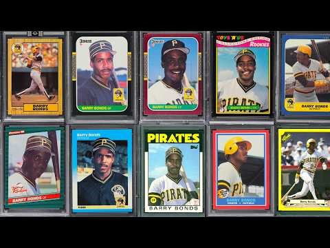 Top 16 Barry Bonds Rookie Baseball Cards Recently Sold for BIG MONEY