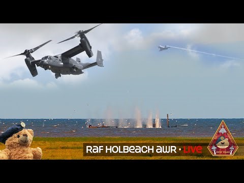 LIVE COMBAT TRAINING RAF HOLBEACH AIR WEAPONS RANGE • LIVE AMMO FIRING & STRAFING 30.04.26