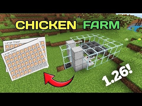 🐔 Best Automatic Chicken Farm in Minecraft 😱 Easy & OP!