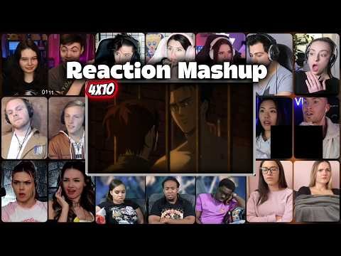 Attack on Titan Season 4 Episode 10 Reaction Mashup | SOMETHING IS WRONG WITH EREN 💀