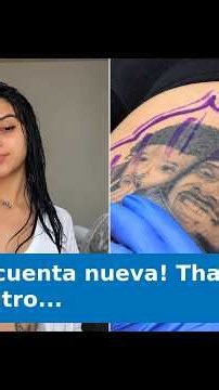 VIDEO: ¡Borrón y cuenta nueva! Thalía tapa el rostro de Velito El Bufón que llevaba tatuado: así le