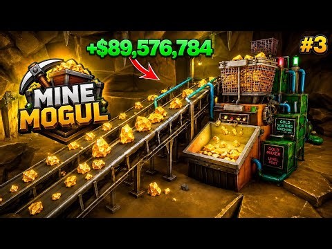 I FOUND A GOLD😱 IN MY BROKEN MINE😮 | MINEMOGULE #minemogul #gaming #gamingvideos #gamingchannel