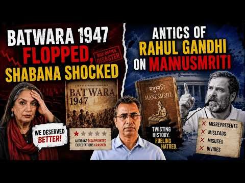 Shabana Azmi's Meltdown, Rahul Gandhi's Manusmriti Antics