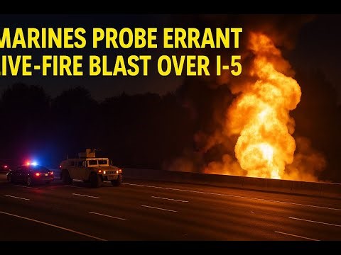 Marines probe errant live-fire blast over I-5 | US Briefing Daily