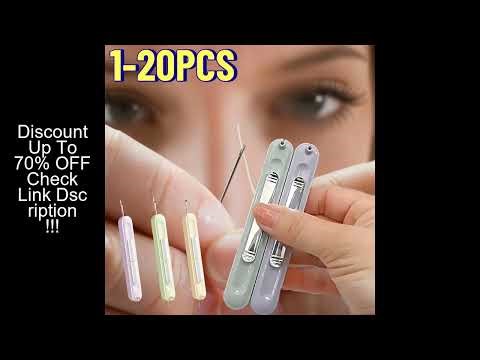 2 In 1 Needle Threader and Seam Ripper Tool Multifunctional Sewing Thread Remover Cross Stitch Craft