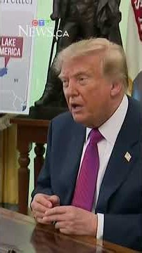 'Canada has been ripping us off for a long time': Trump signs order to change lake to Lake America