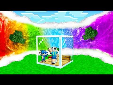RAINBOW TSUNAMI VS APOCALYPSE BUNKER 😱 Minecraft