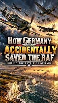 How Germany Accidentally Saved the RAF During the Battle of Britain...