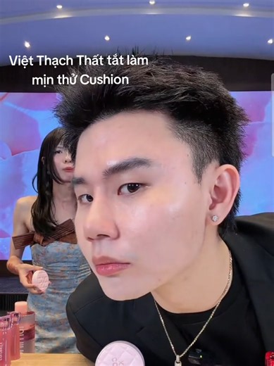 Mặt mộc Việt Thạch Thật cushion color key