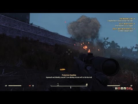 Fallout 76 - Sentry Bot