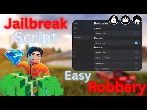 Jailbreak Script | REMOVE LASERS, REMOVE CEO, INFINITY JUMP, ESP | MOBILE & PC