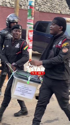 Ballot Boxes Head to Collation Centre for Vote Count
