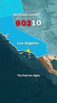 What Do U.S. ZIP Codes REALLY Mean?🇺🇸📬Here's How TheyWork #uszipcode#geography