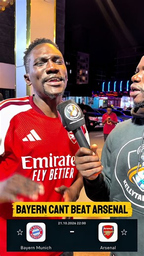 Arsenal takes on Bayern Munich at the Allianz Arena #kellytalksport #kevin_masagara @WAGWENA