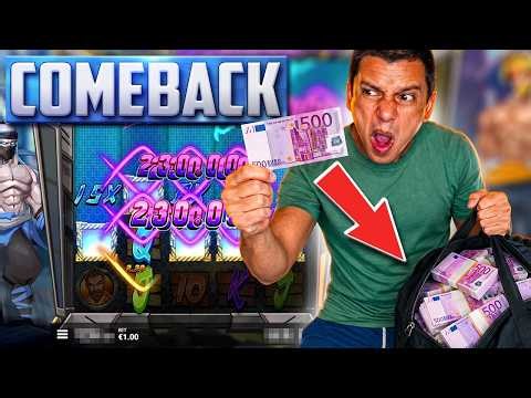 I Turned €500 Into €5,000... The Slots Went CRAZY! (24+)