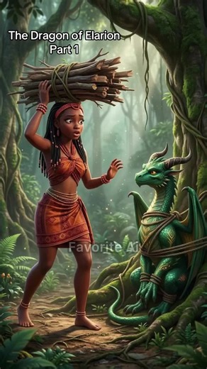 The Dragon of Elarion Part 1 — The Girl Who Saved a Monster