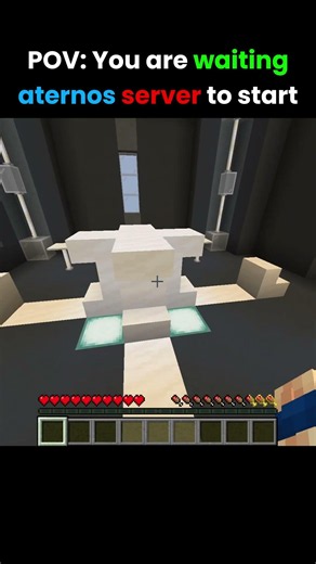 when you are waiting server to start on aternos #minecraft