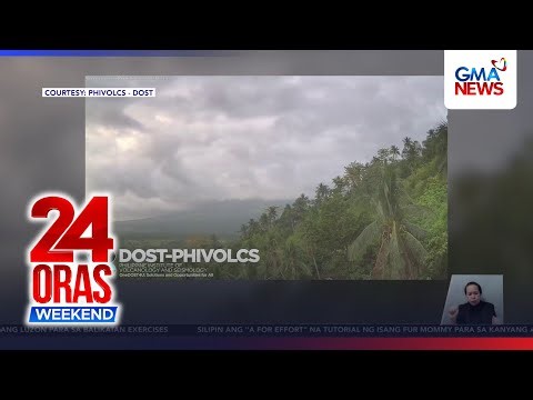 Bulkang Mayon, nagbuga ng abo | 24 Oras Weekend