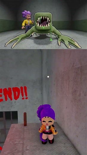 😱 She KICKED The Alien Back To Its UFO… Roblox Went CRAZY 👽💥