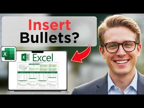 How To Insert Bullet Points In Excel (Full Guide 2026)
