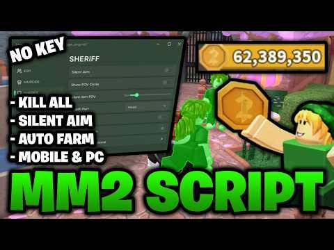 Murder Mystery 2 Script *NO KEY* | Silent Aim, Kill All, & Auto Farm! (Mobile & PC)