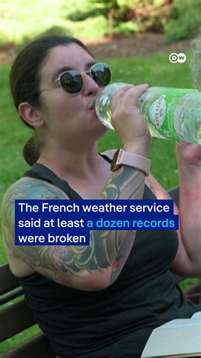 Record-breaking temperatures bake Europe | DW News