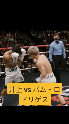 井上尚弥対バム・ロドリゲス、世界ボクシング選手権