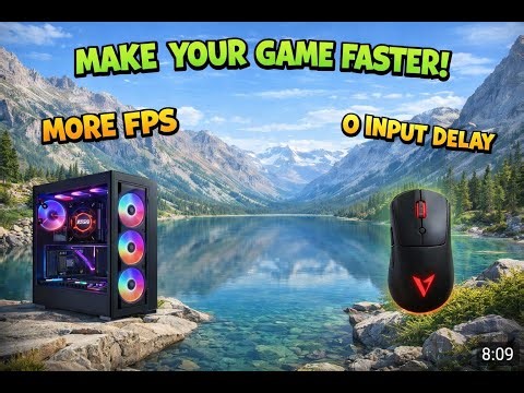 Best PC Optimization guide for ANY GAMES(HIGH FPS + LOW PING + LOW DELAY)
