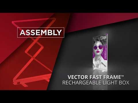 Vector Fast Frame™ Rechargeable Light Box - Assembly