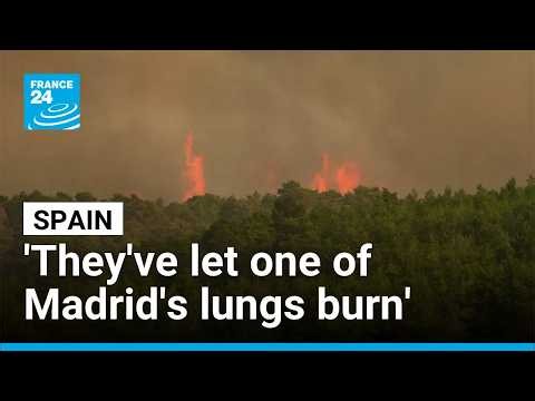 Spain battles spreading wildfires fuelled by climate-change driven heat • FRANCE 24 English