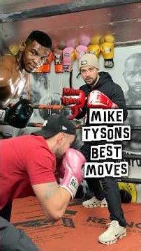 Mike Tyson’s Best Moves🥊🔥 #boxing #learntobox #miketyson #shorts