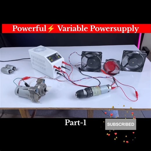 How To Make Powerful ⚡ Variable Powersupply At Home 😱| Part-1| #shorts #trending #viral#powersupply