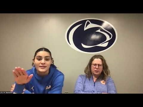 UCLA W. Basketball Postgame - at Penn State (Dec. 31, 2025)