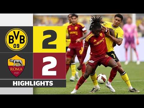 Borussia Dortmund vs. AS Roma 2-2 | Highlights Friendly Match