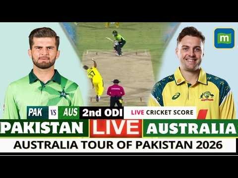 Live | Pakistan vs Australia | Match 02 | ODI Series 2026: Pak vs AUS Live Score Updates