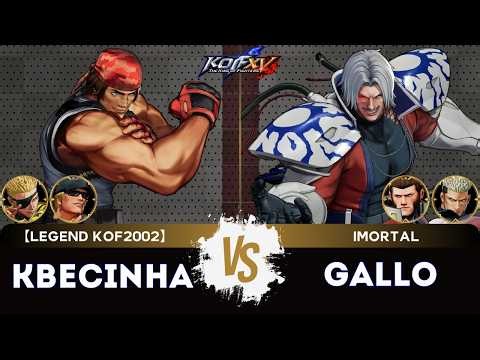 KOF XV ▰ KBECINHA (Clark/Ralf/Rámon)🆚 GALLO (O.Rugal/Maxima/Goenitz)🎞️Replay Match - 5/26 - part 2