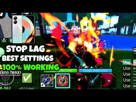 How to STOP Lag in Blox Fruits Mobile 📱✅ | Roblox Mobile BEST Settings